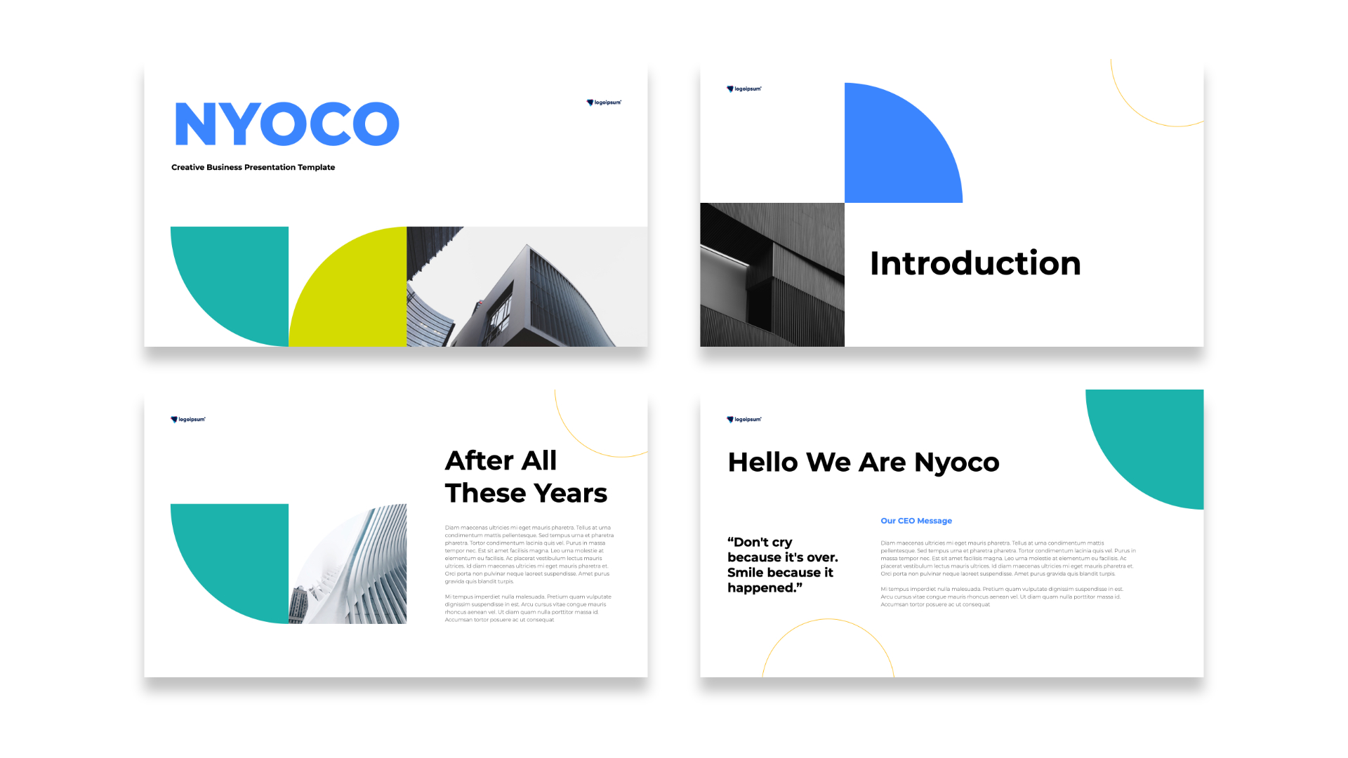 Nyoco Creative Business Presentation KEY Template by LageDay